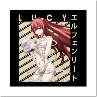 Elfen Lied Unbound Captivating Panels And Pages Posters and Art